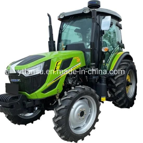 90HP 4WD Tractor Farm Machinery Agricultural with Luxury Cabin