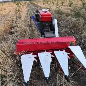Small Type Diesel or Gasoline Engine Mini Rice Wheat Manual Harvester