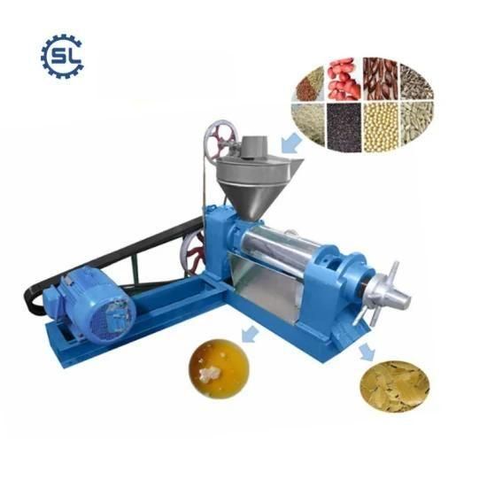 Small Scale Integrated Oil Presser in The Pressing Process