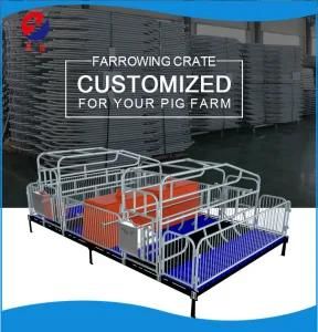 Piggery Farm Equipment Galvanized Pig Farrowing Crates for Sale Livestock Machine