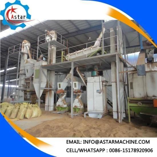 Turnkey Project Animal Feed Pellet Machine Process Chicken Cattle Feed