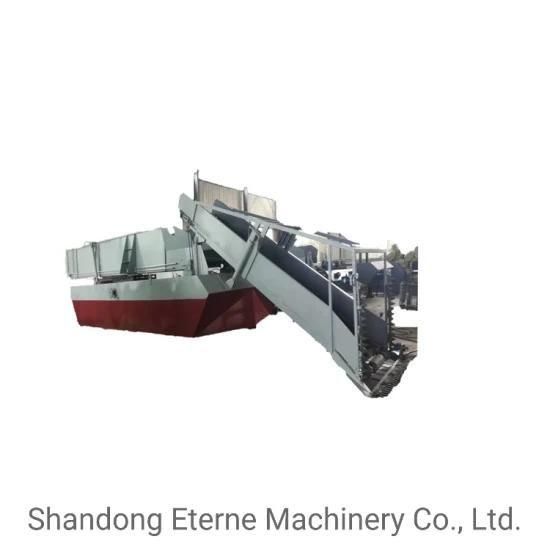 China Qingzhou Small Marine Diesel Engines Garbage Cleaning Boat in India