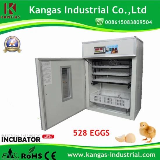 CE Certified High Productivity Egg Incubator Hatchery Poultry Hatching Machine (KP-8)
