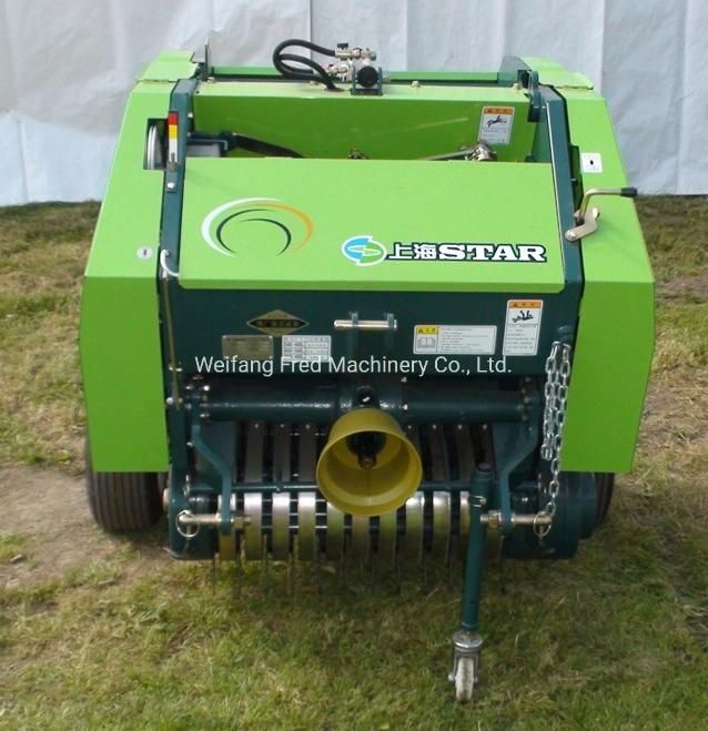 Mini Round Baler Farm Using Tractor Mounted Mrb0870 Wrapping Machine