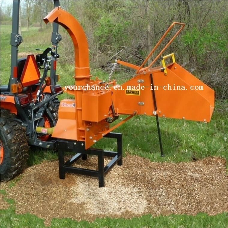 Hot Sale Tractor Mounted Type and Selfpower Type Wood Chipper with ISO Ce Certificate