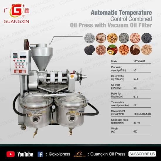 Finely Processed Cold Pressed Oil Machine Peanut Oil Extracting Machine