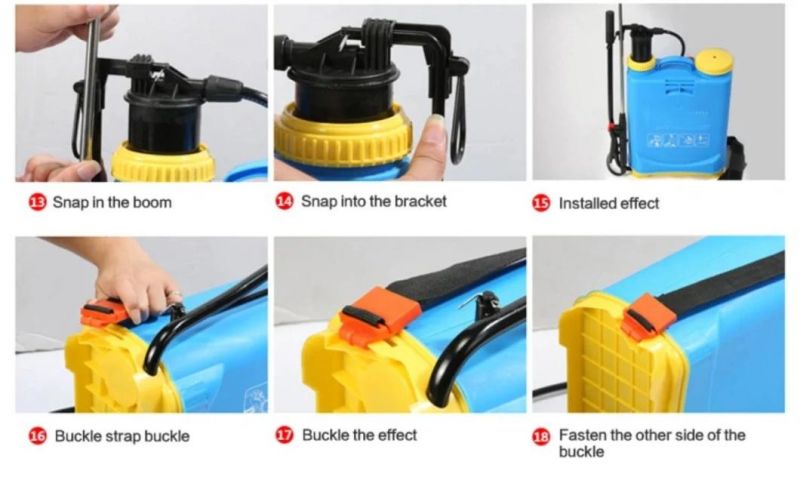 Wholesale 20L Knapsack/Backpackhand Pressure Agricultural Pump Plastic Manual Sprayer