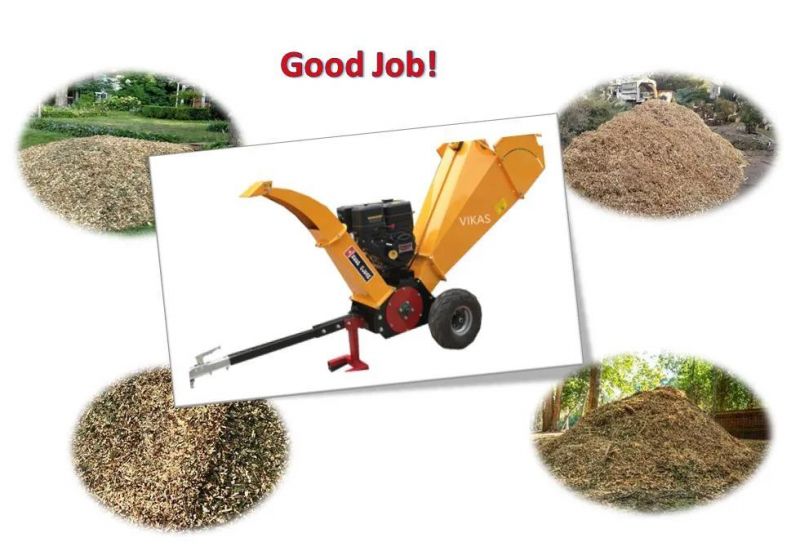 China Factory 15HP Wood Chipper Shredder with Cheapest Price
