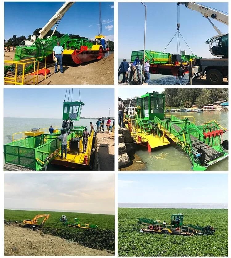 Hot Selling Garbage Collection Boat Water Weed Harvester