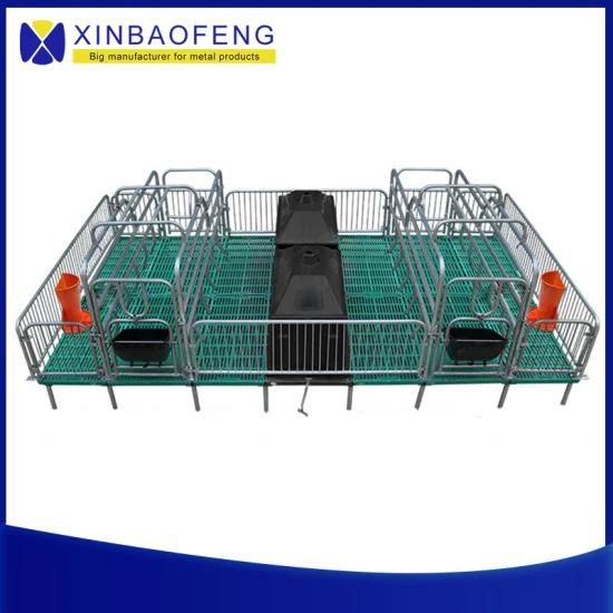 Hot Sale Pig House Design Breeding Equipment Pig Barbed Wire Sow Farrowing Pen