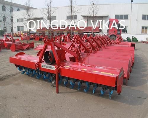 Qgn125 Rotary Tiller Farm Machine Tractor Paddy Dry/Field Agricultural Gear Drive Cultivator Beater Plowing Machine