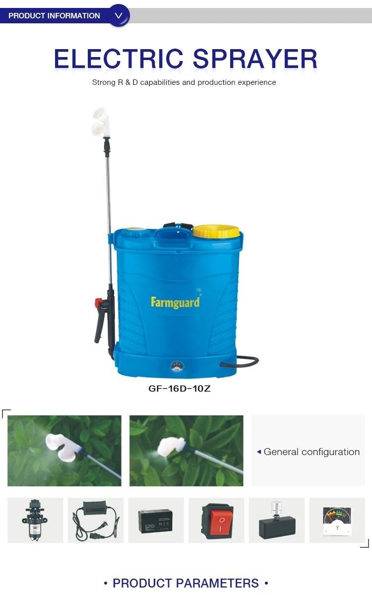 Simple Design Attractive Outlook High Grade Battery Knapsack Sprayer Agriculture Spray Machine
