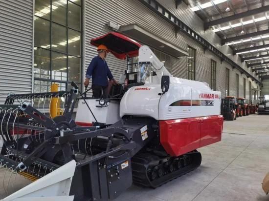 Yanmar Rice Harvester Combine Aw85g Wheat Cutting Machine Harvester