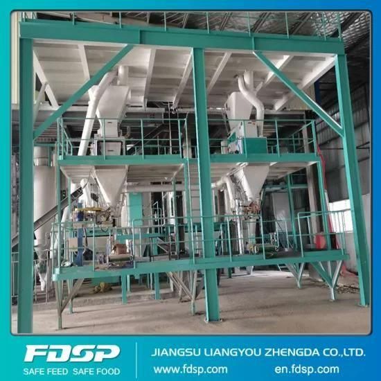 Livestock and Poultry Feed Aquatic Shrimp and Crab Feed Production Line for Sale