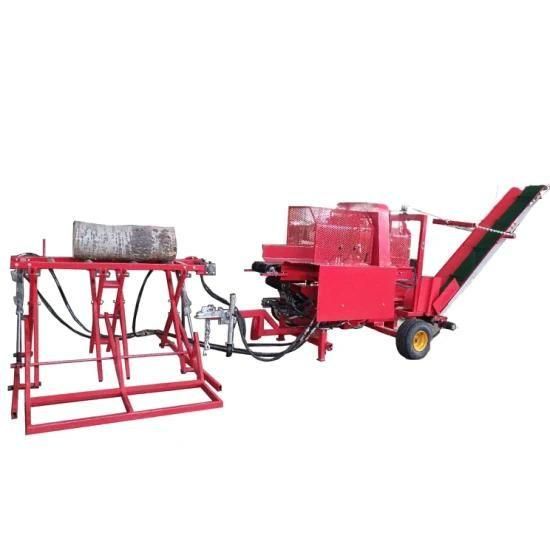 30t 600mm Wood Cutting Machine Firewood Processor with Lifter