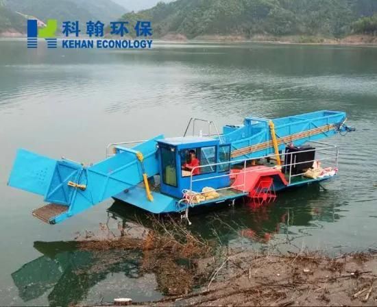 High Efficiency Low Price Aquatic Weed Removal Harvester