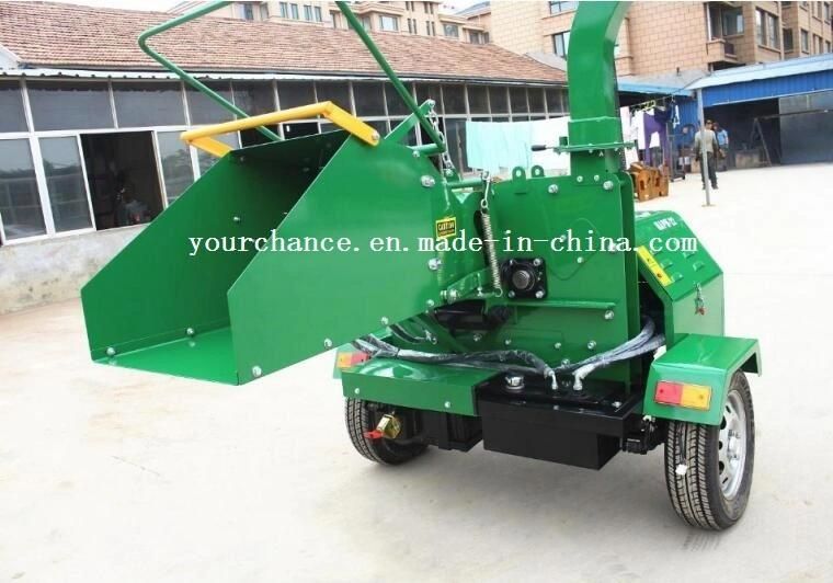 Factory Supplier Wc-22 High Quality 22HP 8 Inch Selfpower Hydraulic Feeding Wood Chipper Crusher for Sale