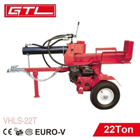 Hot Selling Gasoline Garden Automatic Wood Log Gasoline Forest 6.5HP Splitter Cutting ...