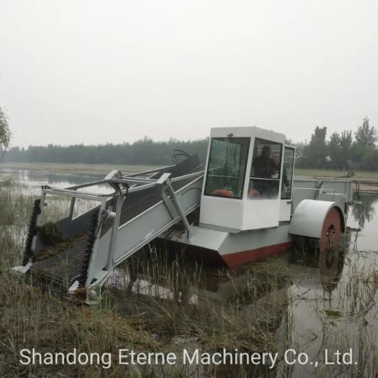 River Automatic Electric Aquatic Weed Harvester Water Plant Harvesting