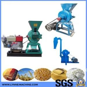 Corn Grain Maize Poultry Powder Feed Milling Crushing Machine From China Supplier
