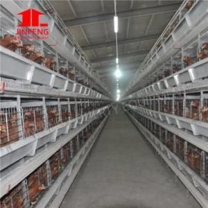 H Type Poultry Battery Cage for Nigerian Farm Poultry Farming Equipment Bird Cage