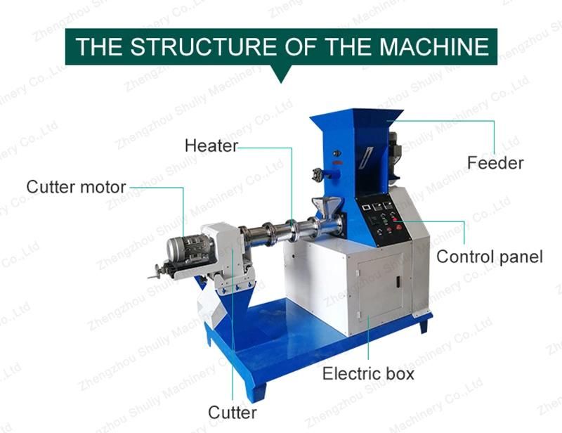 Fish Feed Extruder Fish Feed Making Machine for Fish Feed