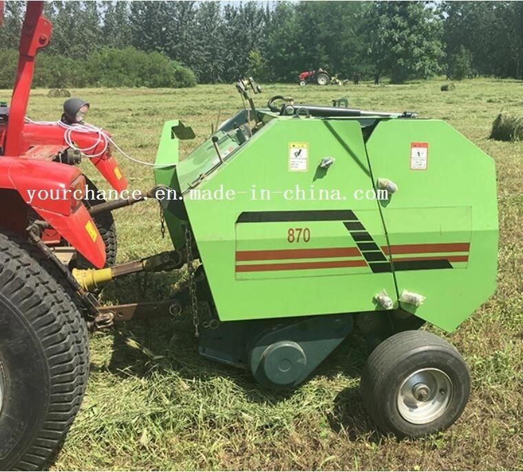 Hot Selling Silage Grass Straw Hay Round Baler with ISO Ce Certificate