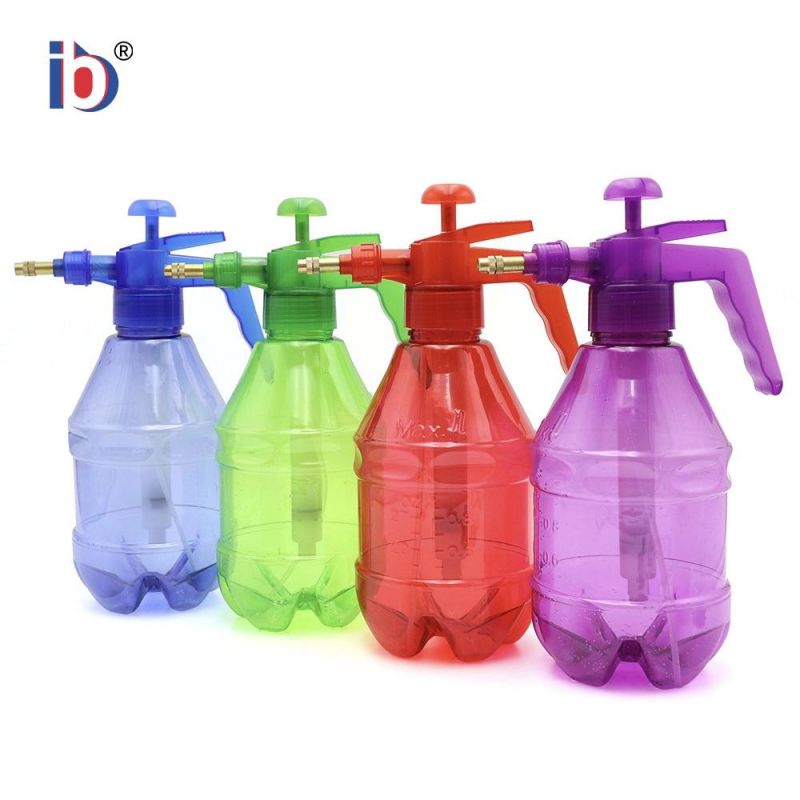 Clear Plastic Watering Bottle 1.5L Green/Blue/Purple/Red Bottle Plastic Pump Bottles