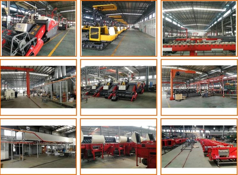 Best Price China Manufacturer Crawled Type Rice Grain Harvester Machine with Cab