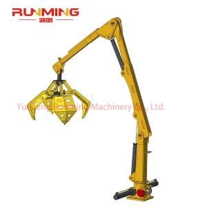 360 Degree Swing Angle Crane Grab Jaws for Picking up Palm Fruit