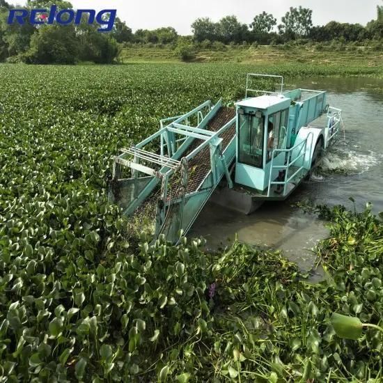 High Standard Water Weed Hyacinth Harvester for Water Management