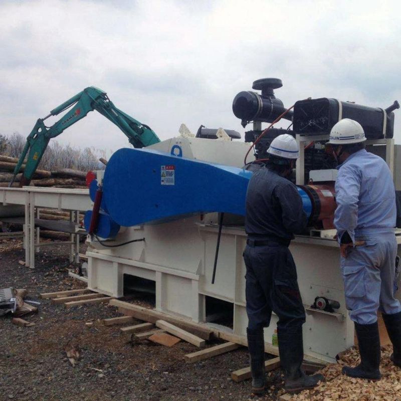 Forestry Wood Chipper Making Machine/Logs Drum Wood Chipper Machine/Large Wood Decomposition Machine