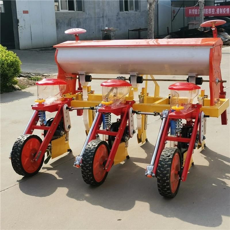 Red Color Corn Seeder for 40HP Tractor
