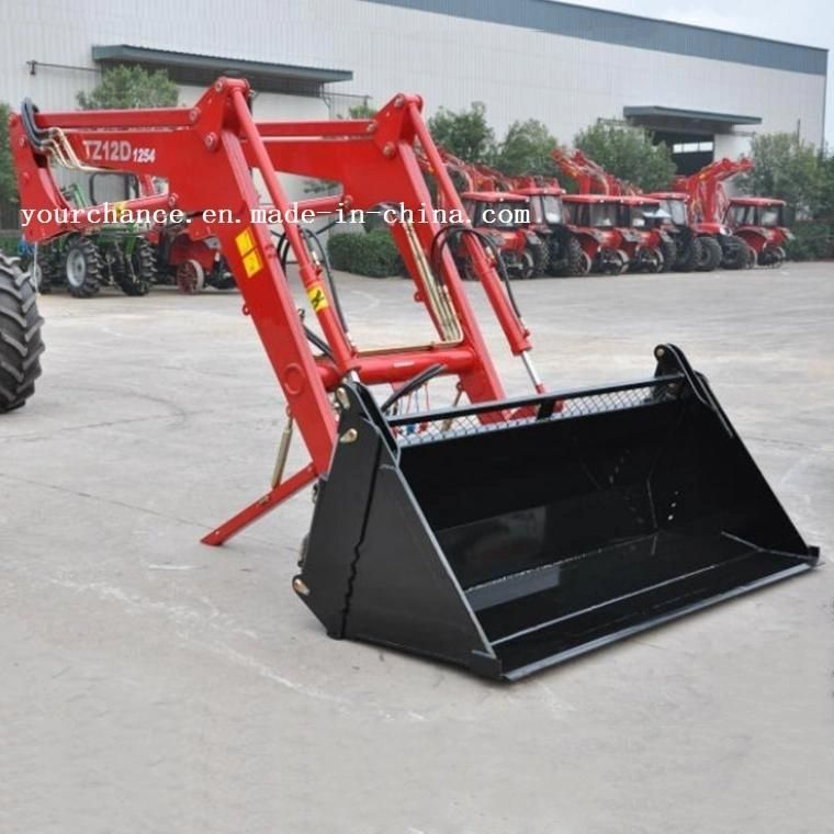 Hot Selling CE Certificate Tz Series Europe Quick Hitch Type Agricultural Wheel Farm Tractor Mounted Front End Loader Made in China Factory