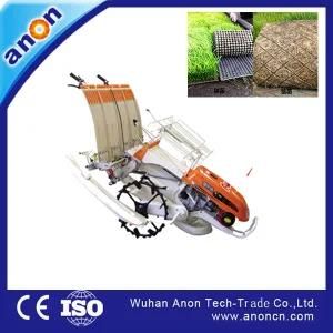 Anon ISO Certified 4 Rows Walking Rice Transplanter Planting Seeder Agricultural Rice ...