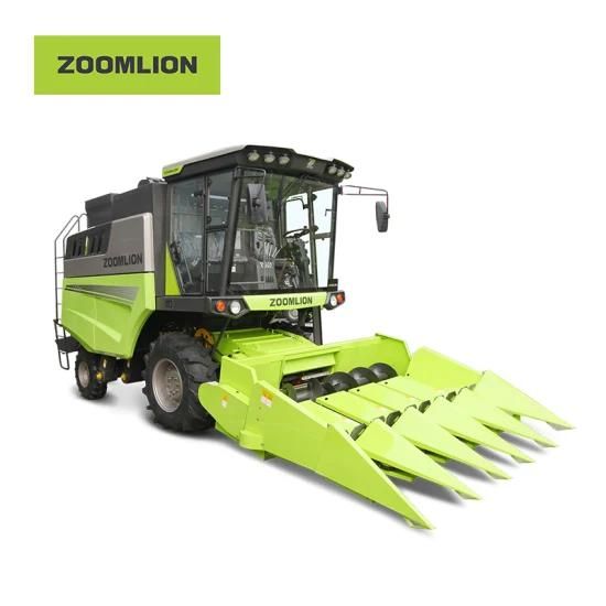 Zoomlion 190HP Wheeled Corn Combine Harvester 4m Cutting Width