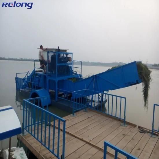 River Cleaning Machine/Boat/Ship to Collect The Floating Trash Aquatic Weed in Reservoirs ...