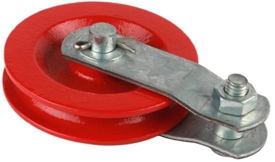 3-1/2&quot; Red Cast Pulley (#131210)