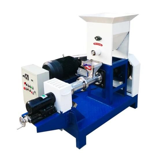 Animal Food Pellet Feed Processing Floating Feed Machine for Fish