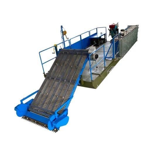 Direction Controllable Rubbish Cleaning Seaweed Alga Varec Harvester Boat