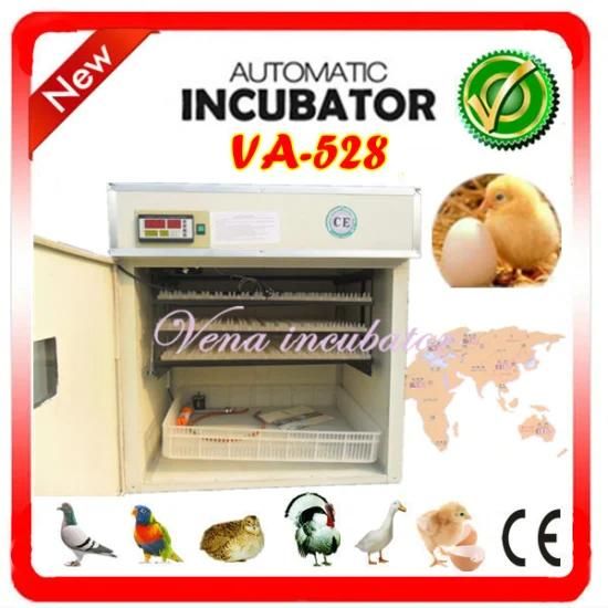 Automatic Digital Egg Incubator with More Than 98% Hatching Rate (VA-528) China Incubator