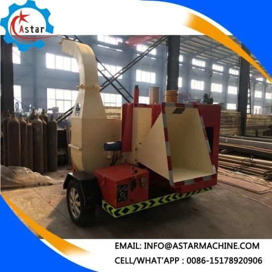 Full Automatic Wood Logs Hammer Mill Tree Branch Grinder