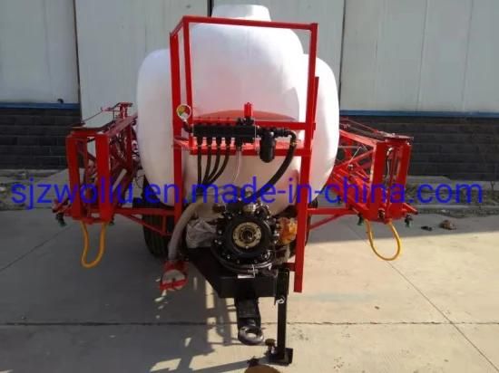 Durable and High Efficiency Trailer Type Agricultural Boom Sprayer, 3000 Liters Boom ...