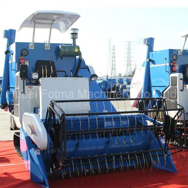 Self-Propelled Harvesting Machine Tracked Rice & Wheat Combine Harvester (4LZL-4.0)