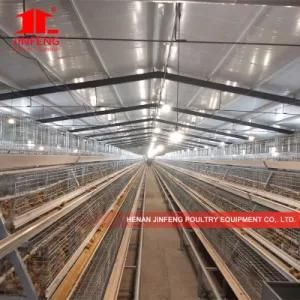 Galvanized a Type Chicken Layer Cage Poultry Farm Equipment