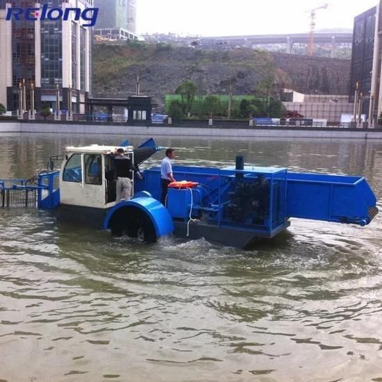 Aquatic High Efficiency Low Price Aquatic Weed Harvester/River Cleaning Boat/Reed Cutting ...
