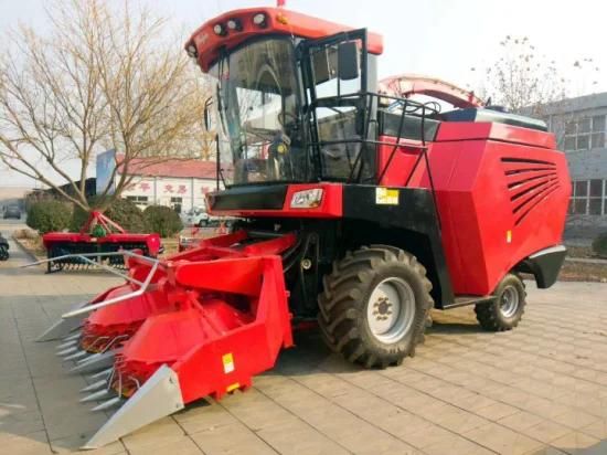 Advanced &amp; Strong Powerful of 4qz-18A Corn, Maize Straw, Stems, Cornstalk Silage Harvester ...