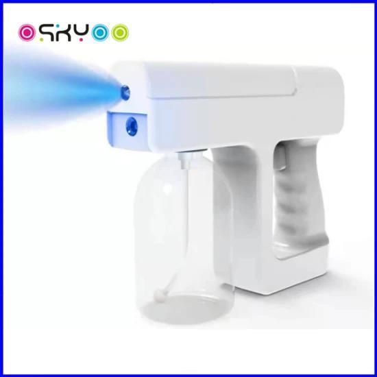 Electric Wireless USB Rechargeable Spray Disinfection Gun Fogger Nano Atomizer Handheld ...