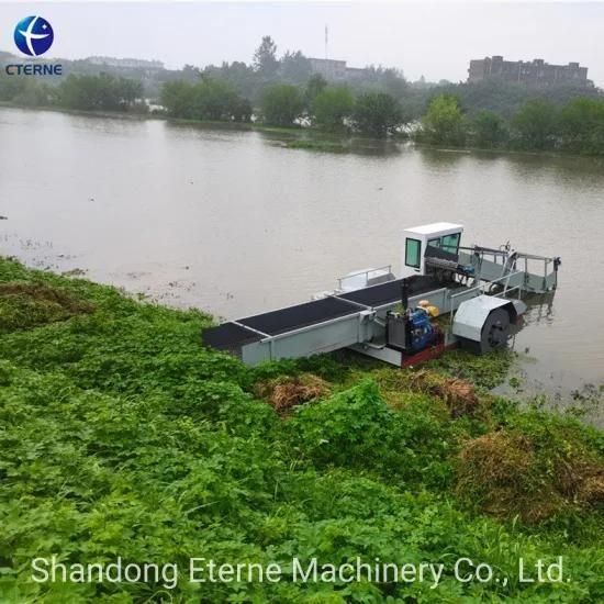 China Professional Water Aquatic Weed Cutting Dredger/Weed Harvester/Machine for Sale