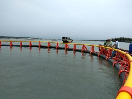 Circular Floating Farming Net Fish Cage Pisciculture Cage